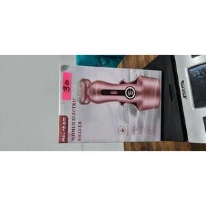 Akunbem Women Electric Shaver Waterproof with LED Light